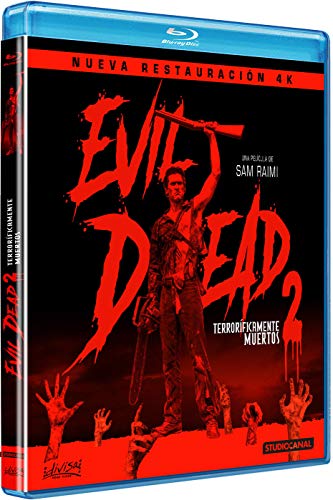 Evil Dead II (Edición en Español) (Blu-ray) DIVISA RED S. A. - Dvds e vídeos - blu-ray, edición en español, fin de semana, cabaña abandonada
