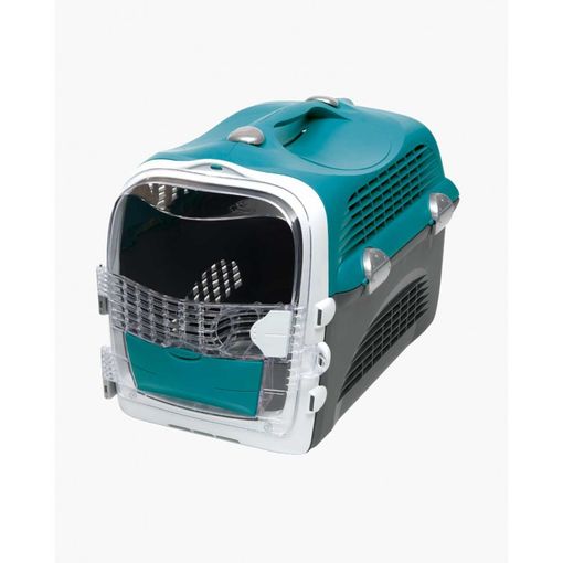 Transportadora de Animais CAT IT Cabrio Azul e Cinzento CAT IT - Transportadoras e gaiolas para animais de estimação - transportadora, animaes, cabrio, azul, cinzento