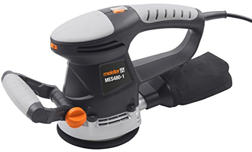 Rebarbadora Excentrica MEISTER ME-480.0000 Meister - Lixadeiras - preto, 480 w, 12000 rpm, Ø 125 mm