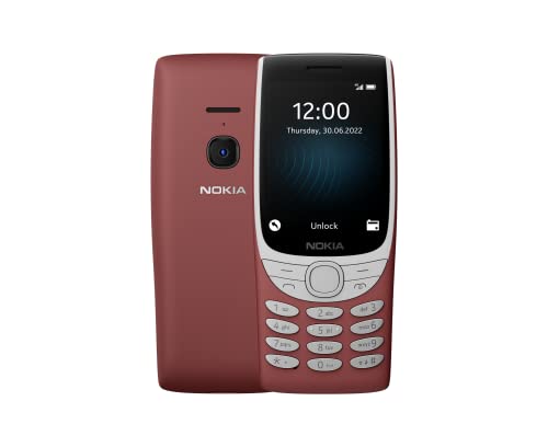 Telemóvel NOKIA 8210 (1.8'' - Vermelho) Nokia - Telemóveis - telemóvel, nokia 8210, vermelho