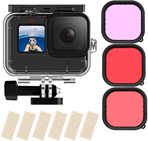 Capa Telesin para Action Cam Hero 11/10/9 TELESIN - Peças e acessórios para câmeras - capa, telesin, action cam, hero 11, hero 10, hero 9, GoPro, silicone, preto, azul