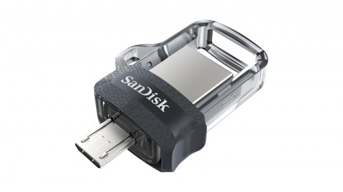 Sandisk Ultra Dual Drive M3.0 32 Gb Preto Prateado Sandisk - Pen drives usb - 32 GB, dual drive, M3.0, preto prateado