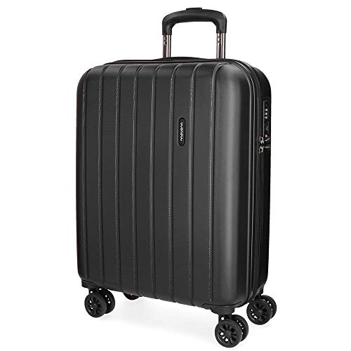 Mala de Cabine Movom Wood | Preto (Bagagem) MOVOM - Malas - compartimentos, proteção, compacta, elegante