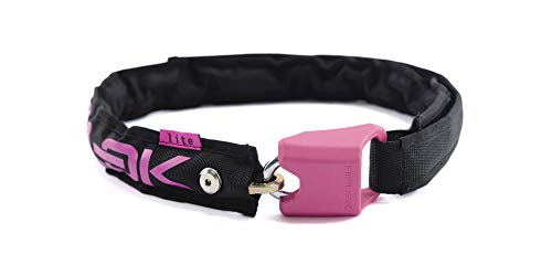 Cadeado com Corrente HIPLOK Lite (Preto - 75cm) Hiplok - Fechaduras e chaves - ferro, preto, 7,5cm