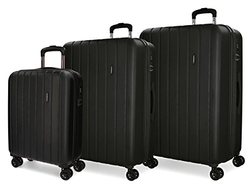 Conjunto de Mala de Viagem e Expeditores MOVOM Wood (220 L) MOVOM - Malas - 220 L, 2 compartimentos, suspensão, polipropileno, pvc