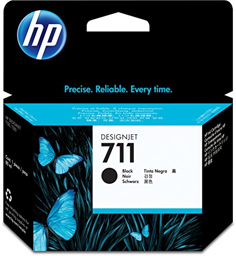 Tinteiro HP Original 711 Preto (CZ133A) HP - Cartuchos de toner e jato de tinta - tinteiro, hp original, 711 preto, cz133a, capacidade 80 ml, cabeça de impressão
