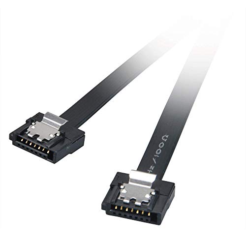 Cabo de Dados AKASA (SATA - 50 cm - Preto) Akasa - Cabos - sata, 50 cm, preto, pvc, blindagem