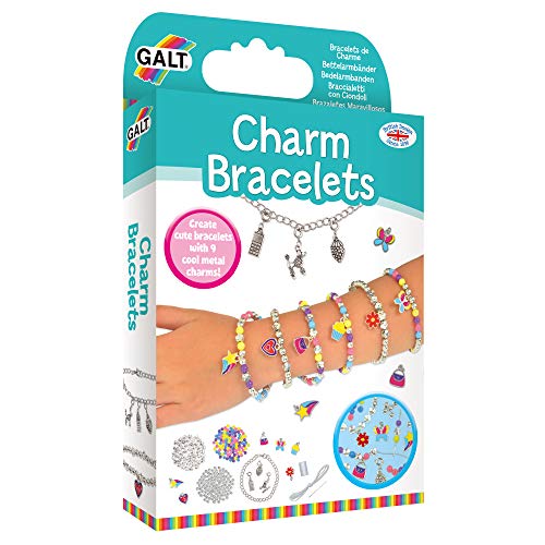 Bracelete de Artesanato para Crianças GALT 300 perolas Galt - Pulseiras - artesanato, crianças, pérolas, metal, cordas, cores