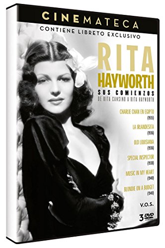 DVD Pack Cinema: Rita Hayworth Sus Comienzos (Edição em Espanhol) DVD STORE - Dvds e vídeos - 3 dvds, Rita Hayworth, filme antigo