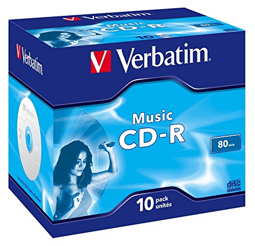Disco de Vinil VERBATIM 43365 (Vinil - Music CD-R) Verbatim - Mídias vazias - vinil, music cd-r, 80 min, CD-R