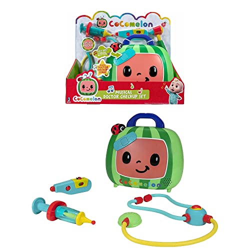 Mala de Brinquedos Cocomelon Doctor Check Up Bandai Bandai - Profissões fingidas e representação de papéis - brinquedo, médico, cocomelon, BANDAI
