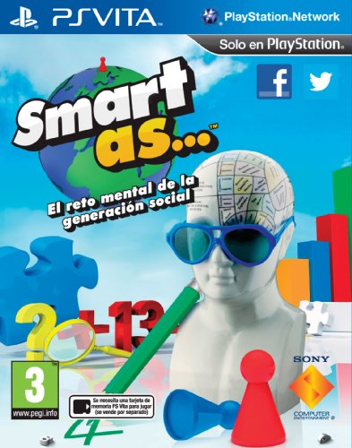 Jogo PSVITA Smart As. . . (Puzzle - Idade Mínima: 3) Sony - Software de jogos de vídeo - psvita, puzzle, idade mínima: 3