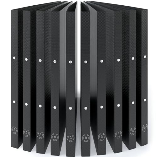 Pasta ACROPAQ (A4 - Polipropileno - Preto) ACROPAQ - Pastas Organizadoras - 40 folhas A4, polipropileno, resistente à água, durável
