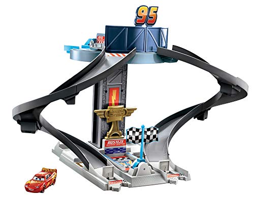 Pista de Carros MATTEL (Idade Mínima Recomendada: 3 anos) Mattel - Conjuntos de brinquedos - 3 anos, elevador mecânico, simulador de corrida, corrida de velocidade
