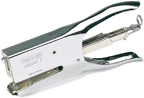 Agrafador RAPID CLASSIC 10 mm (Azul - 1.5x3 cm) Rapid - Agrafadores - grapas 10 mm, corpo inox, ponta aço inoxidável, cabeça plástico
