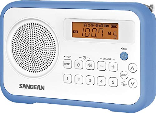 Rádio SANGEAN PR-D18 Branco (Digital - FM/AM) Sangean - Radios - digital, fm/am, despertador, memórias