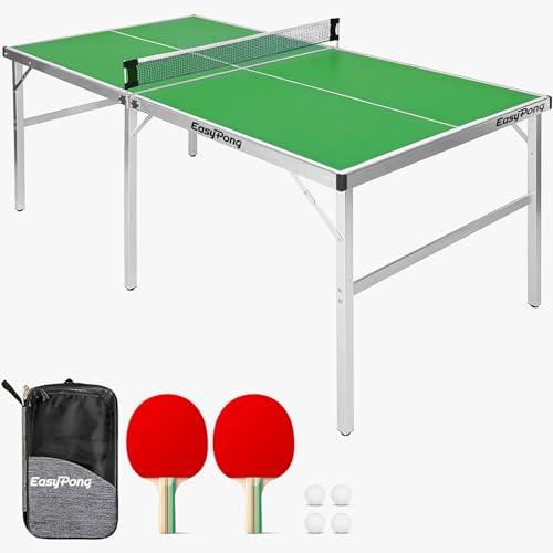 Mesa de Ténis de Mesa EASY PONG Verde (182 x 91 cm) Original Cup - Brinquedos - tennis, mesa, easy pong, verde, 182x91cm