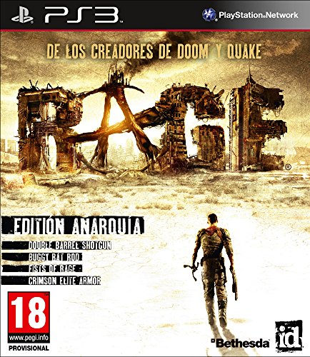 Jogo PS3 Rage (En castelão - Companhia de jogos) Koch Media - Software de jogos de vídeo - PS3, Rage, en castelão