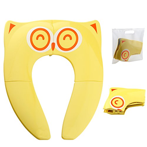 Assento Portátil para Banheira GIMARS (Amarelo) Gimars - Móveis para bebês e crianças pequenas - anti-deslizantes, alças, panda, portátil