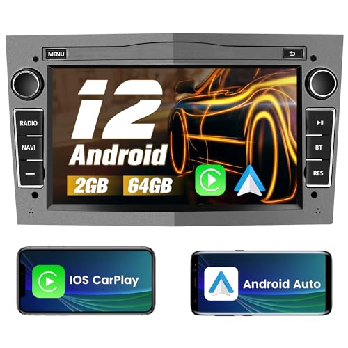 Monitor de auto Android 12.0 2GB+64GB com Carplay/Android Auto AWESAFE AWESAFE - Aparelhos de áudio e vídeo para veículos e sistemas de painel - android, carplay, android auto, 64gb