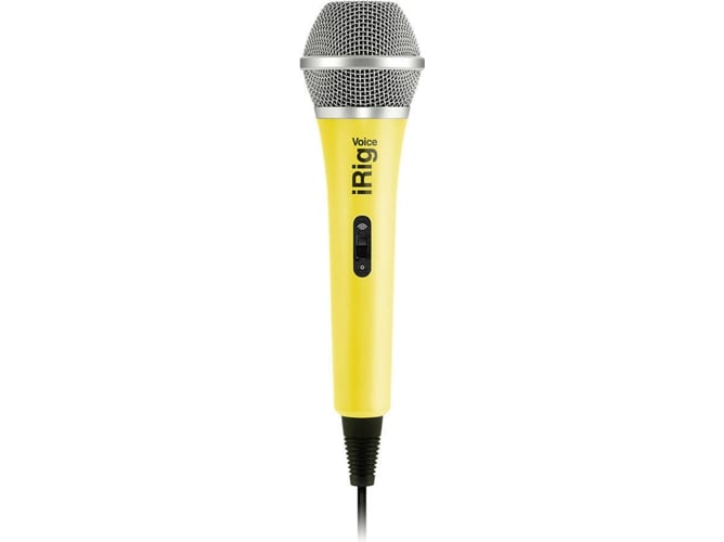 Microfone IKMULTIMEDIA iRig MIC VOICE (Amplificação) IK Multimedia - Áudio - amplificação, microfone de voz, frequência 100Hz-15kHz