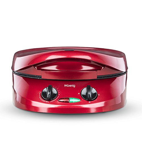 Forno Elétrico H.KOENIG TRT180 (1800 W - 30.5 cm) H.Koenig - Fornos de bancada e torradeiras - 1800 W, antiaderente, aço inoxidável, 30.5 cm