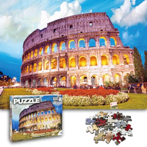 Puzzle UNIVERSAL Castle 1000 Peças Panorâmico (Idade Mínima: 14) Universal Castle Products Company Limited - Quebra-cabeças de encaixar - 1000 peças, 68x48cm, alta qualidade, 14 anos