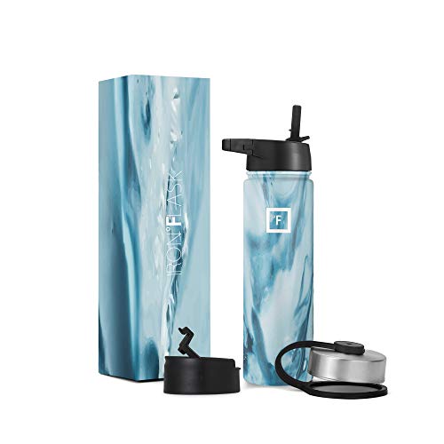 Garrafa Térmica Iron Flask Sports 3 Lids | Aço Inoxidável Iron Flask - Utensílios de mesa - 3 lidos, aço inoxidável, térmica