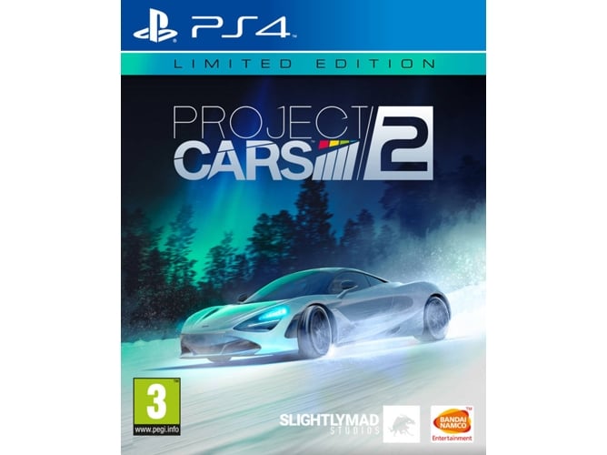 Jogo PS4 Project Cars 2: Limited Edition (Desporto - M3) Namco - Software de jogos de vídeo - ps4, desporto, m3, simulação de corridas