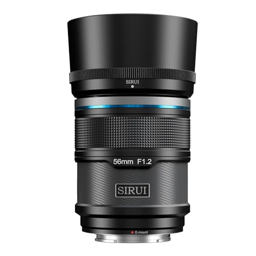 Objetiva SIRUI SN-056 56mm f/1.2 Preto para Sony Sirui - Lentes de câmera - sirui, 56mm, f/1.2, sony