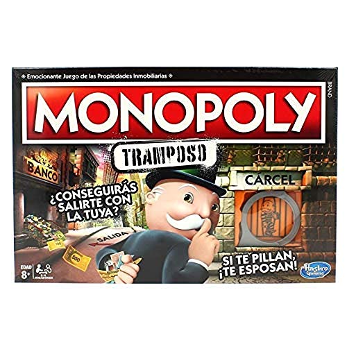 Jogo de Tabuleiro HASBRO GAMING Tramp (Idade Mínima Recomendada: 8 anos) Hasbro - Jogos de tabuleiro - estratégia, azar, peças de plástico, imóveis