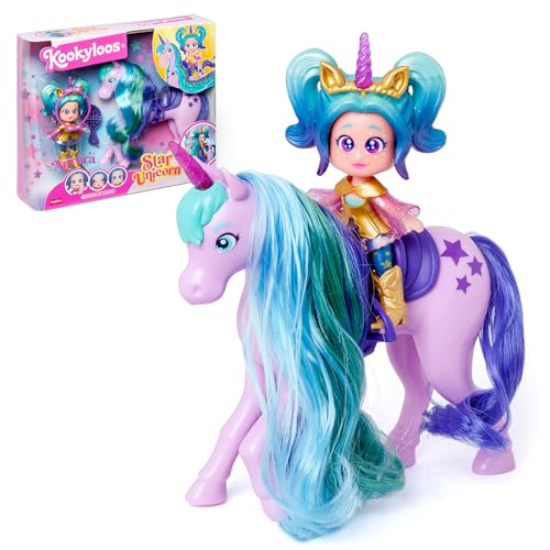 Boneca KOOKYLOOS Unicornio Estrela (Idade Mínima: 3 Anos) MAGICBOX - Brinquedos - unicórnio, estrela, 3 anos