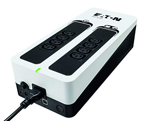 Ups Eaton 3S550I 550VA 8AC outlets Montagem em Rack Eaton - Ups - 550VA, 8AC outlets, montagem em rack, 330W