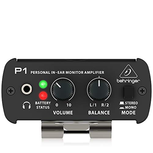 Amplificador para Auscultadores BEHRINGER P1 Behringer - Amplificadores de áudio - amplificador, auscultadores, 2 entradas, 20 db, frequência resposta