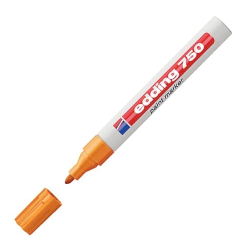 Marcador Permanente EDDING 750 Laranja (Ponta de 2 a 4mm) Edding - Marcadores e marcadores de texto - permanente, laranja, 2.4mm