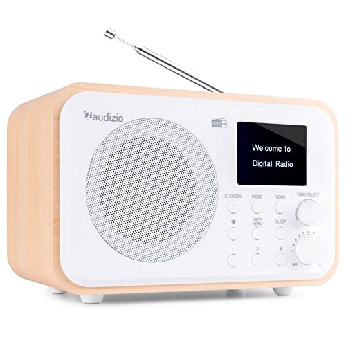Rádio AUDIZIO MILAN RD-500 (Branco - Digital - Pilhas) AUDIZIO - Áudio - digital, dab+, fm, rds, 10 memórias