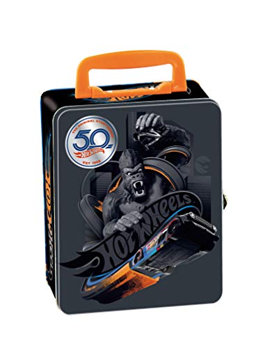 Conjunto de veículo e pista HOT WHEELS 1-16 Theo Klein - Brinquedos - conjunto, veículo, pista, Hot Wheels, 50 compartimentos, alavanca