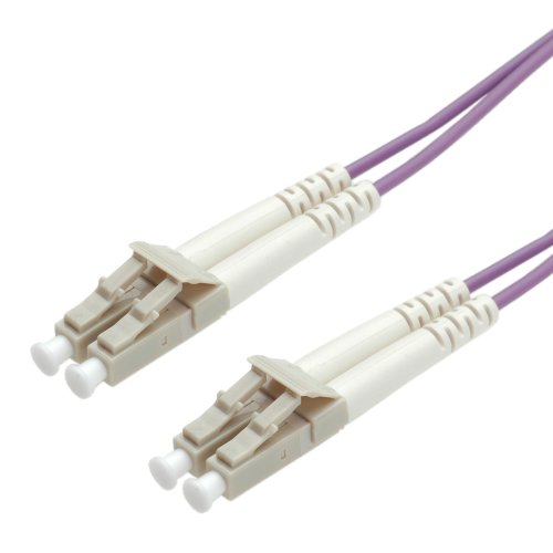 Cabo Fibra Ótica ROLINE (LC - 10 m - Roxo) ROLINE - Cabos de rede - fibra ótica, OM4, conectores lc, 10m
