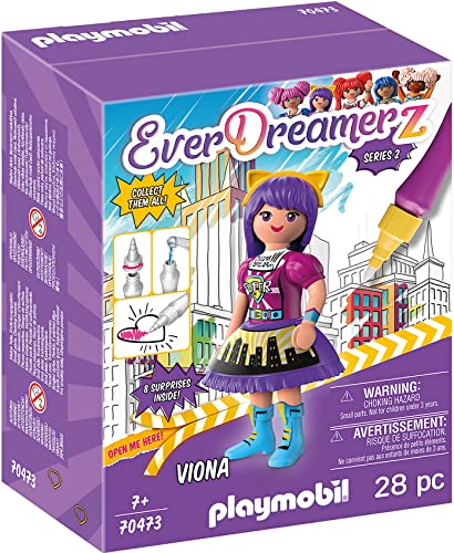 Playmobil Comic World Viona - 70216 (Jogos de Construção) PLAYMOBIL - Conjuntos de brinquedos - playmobil, comic world, viona, jogos de construção, panda, acessórios