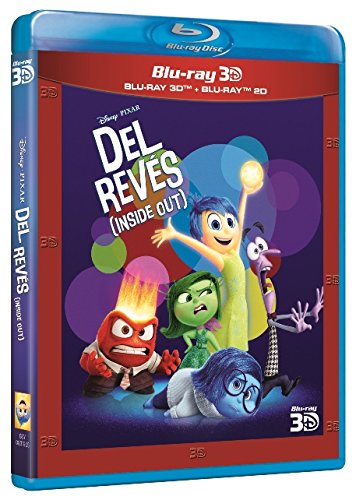 Blu-Ray Del Revés (Edição em Espanhol) (Vídeo) Disney - Dvds e vídeos - blu-ray, espanhol