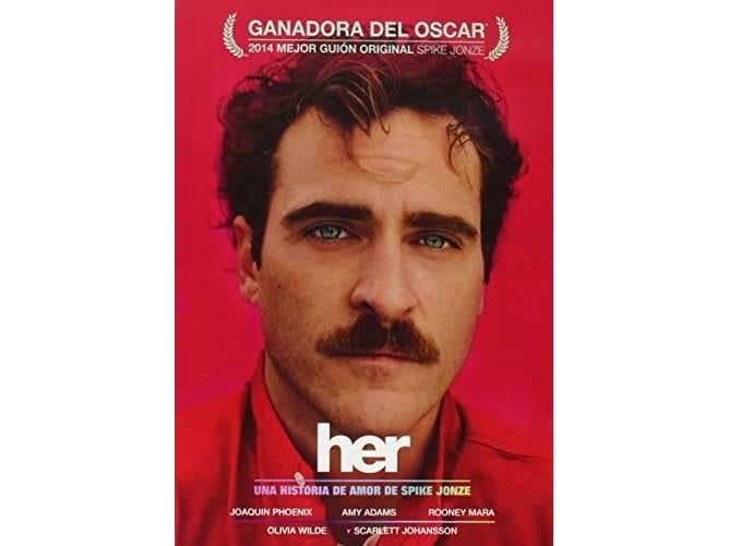 DVD Her (Edição em Espanhol) (Edição em Espanhol) VERTIGO FILMS - Dvds e vídeos - dvd, her, edição em espanhol, relação romântica, inteligência artificial