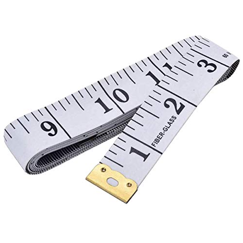Fita Métrica Dupla para Medir Corpo (Circunferência do Peito/Cintura) 150 Cm ExeQianming - Fitas métricas - fita métrica, dupla, corpo, circunferência, peito, cintura