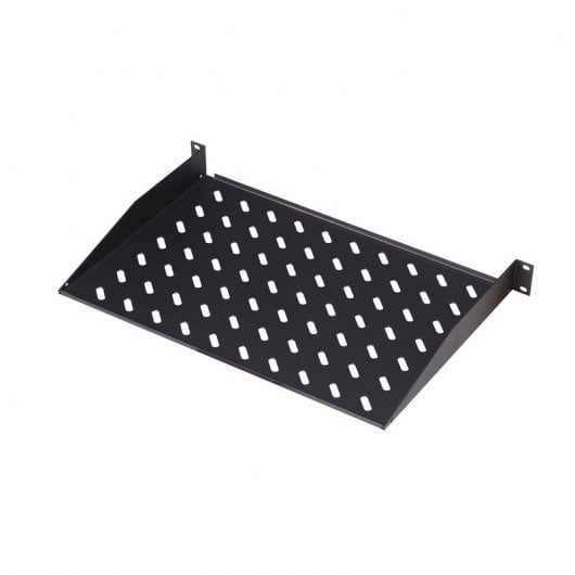 Acessório Rack DIGITUS DN-19 TRAY-1-400-SW Digitus - Prateleiras de reposição - 50 kg, preto, 482.6 mm, 400 mm