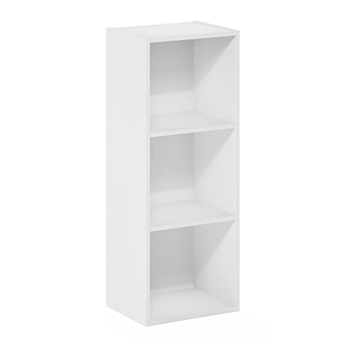 Estante FURINNO Pasir (Branco - 3 Prateleiras) Furinno - Estantes e prateleiras de pé - 3 prateleiras, MDF, acabamento branco, montagem fácil