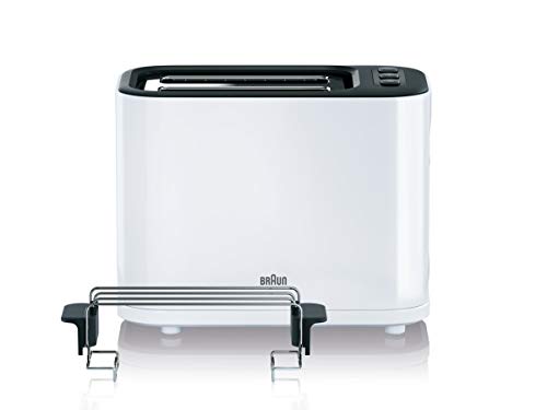 Torradeira BRAUN PureEase HT 3010 (2 fatias - 1000 W) Braun - Torradeiras - torradeira, Braun, pureease, ht3010, 2fatias, 1000W