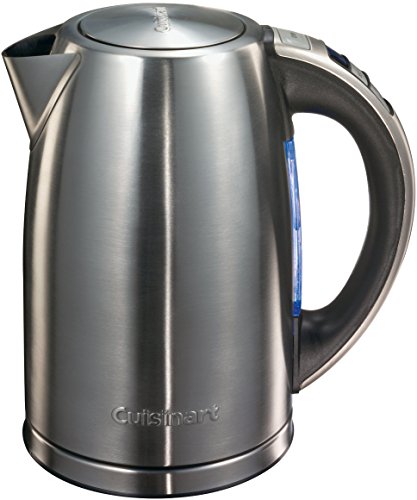 Cafeteira de Água Cuisinart CPK17E | Aço inoxidável CUISINART - Eletrodomésticos de cozinha - aço inoxidável, 1.7 L, 3000 W, indicador de nível, desligar automático