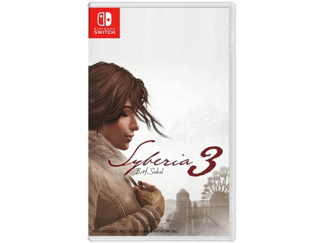 Jogo Nintendo Switch Syberia 3 (ES) (M18) JUST FOR GAMES - Software de jogos de vídeo - jogo, nintendo switch, syberia 3, m18, aventura