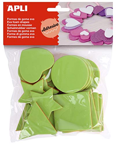 Apli Formas Goma Eva Multicapa 25 Unidades APLI - Formas e bases de artesanato - evas, multicamadas, geométricas, 25 unidades