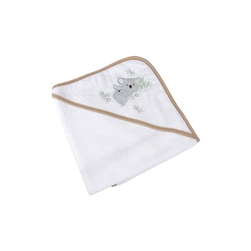 Toalha para Banho BEBE DOUCEUR Koala (Algodão - 75x75cm) U10 - Banho e corpo - algodão, 75x75cm