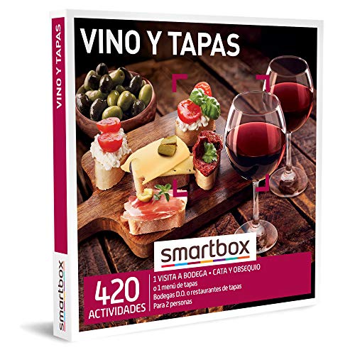 Caixa de Regalo SMARTBOX Wine & Tapas (Idade Mínima Recomendada: 18 anos) Smartbox - Cestas de presente de comida - wine, tapas, 18 anos